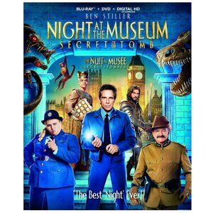 🍒4 for $20🍒 Night At The Museum 3: Secret Of The Tomb Blu-Ray & DVD Kids Movie